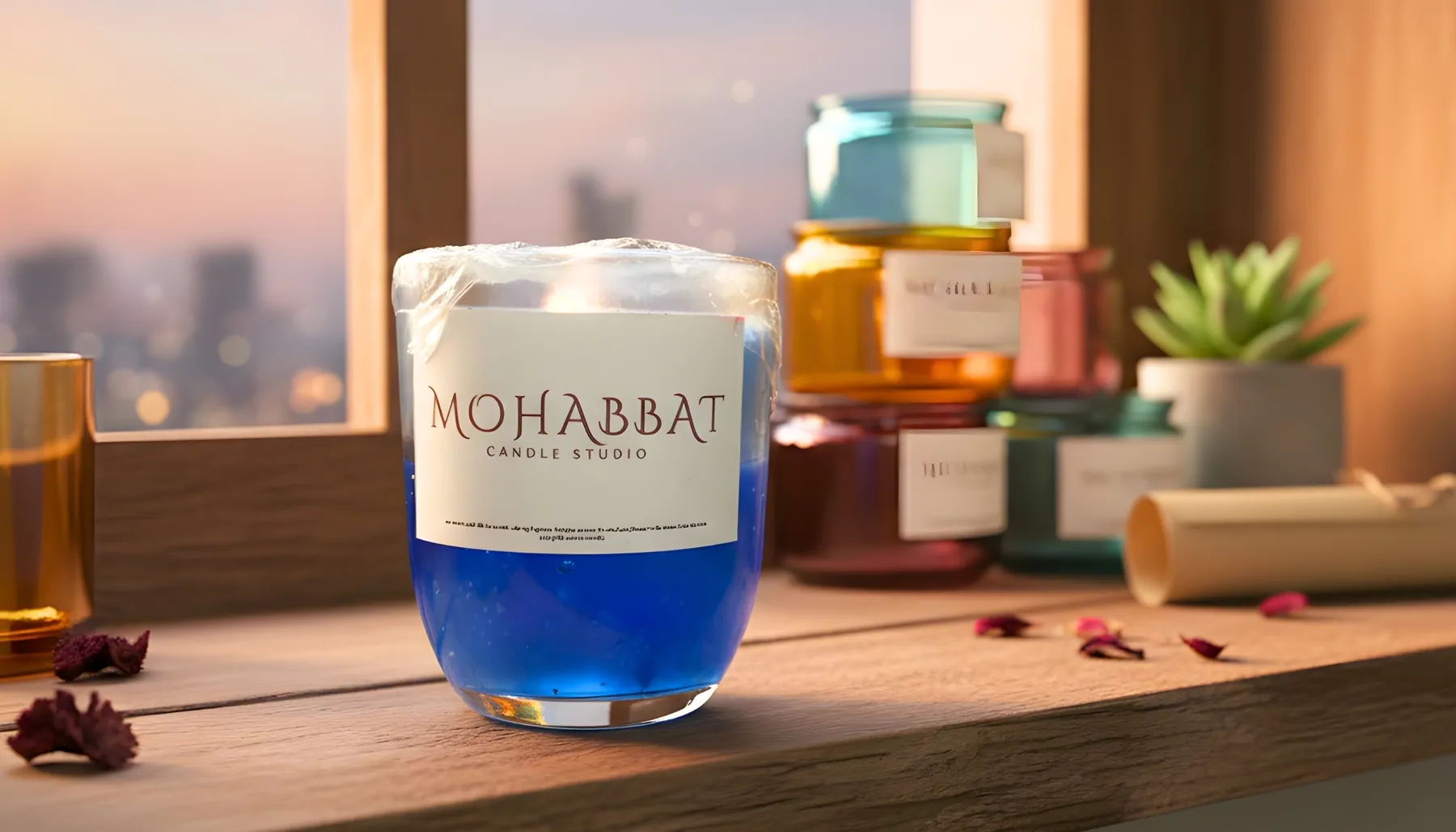 Ocean Freeze Scented Candle
