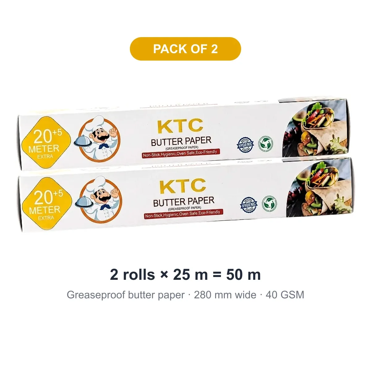 Double Pack, Save More – KTC Butter Paper