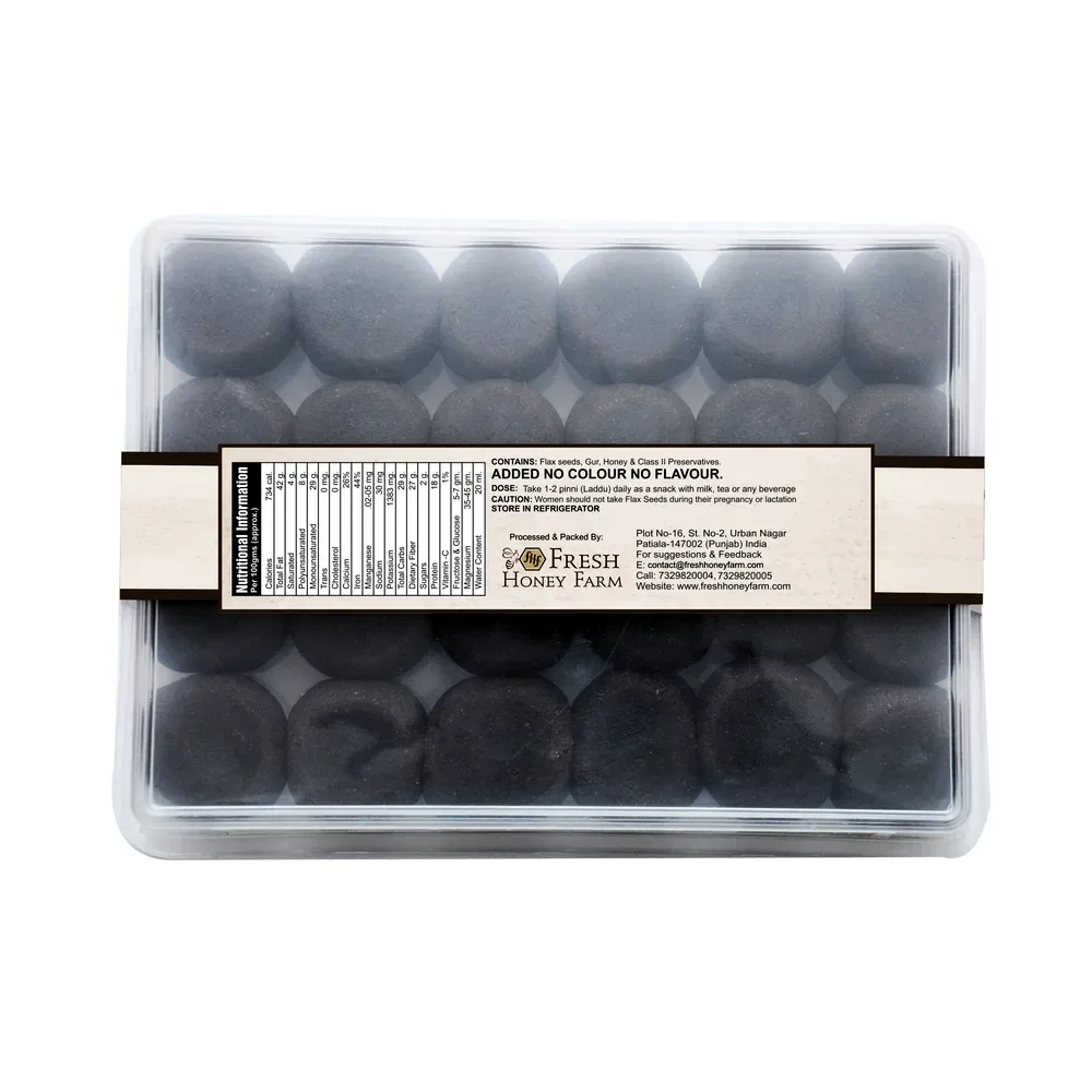 Amolak Flax Seed Pinni | Alsi Laddu with Honey | 850 g — photo 2