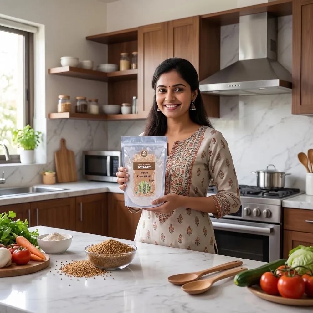Pure & Natural Kodo Millet Flour - 500g