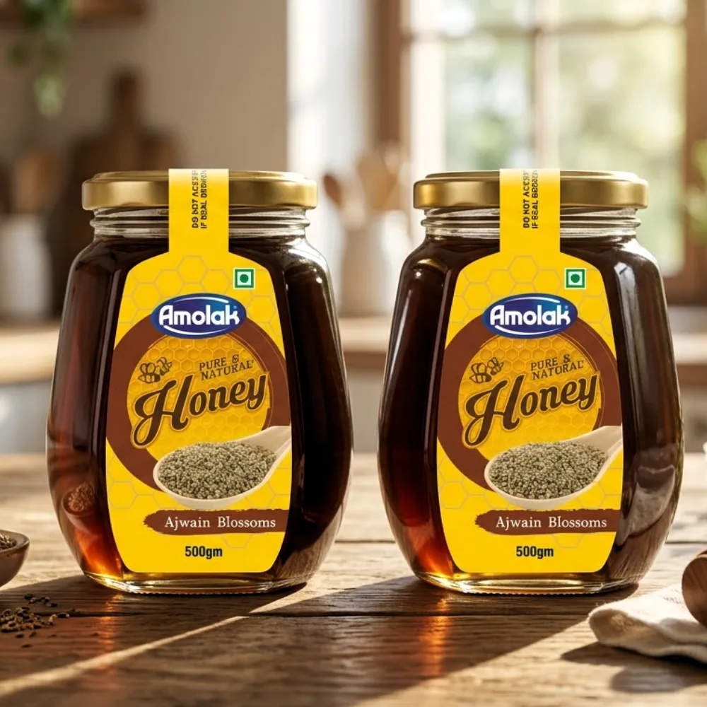 Amolak Ajwain Honey | 2 Pack | 1 KG