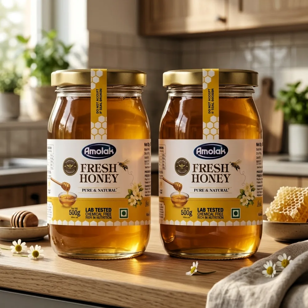 Amolak Fresh Honey | 2 Pack 500 g | 1 KG