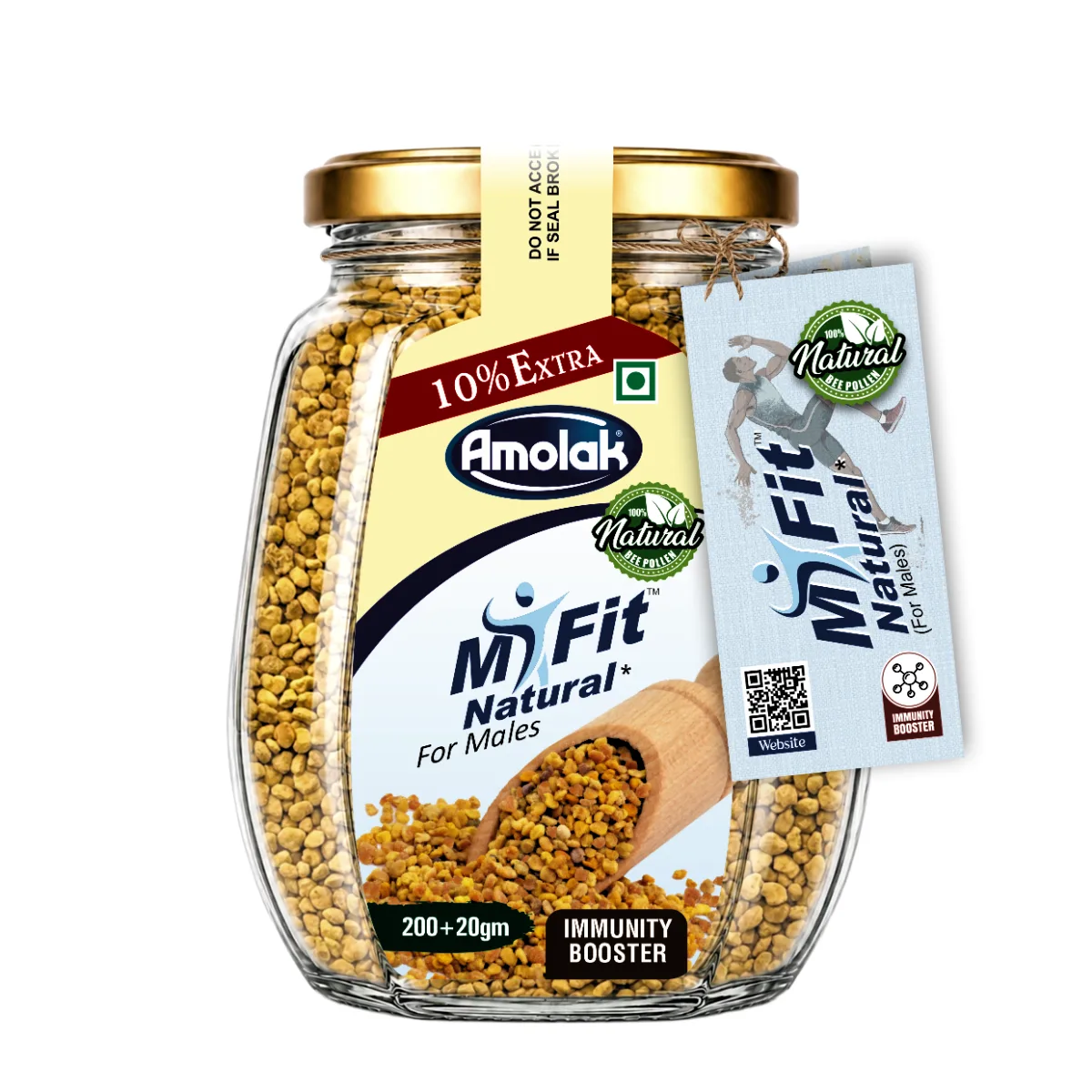 M-Fit Natural - 200+20gm