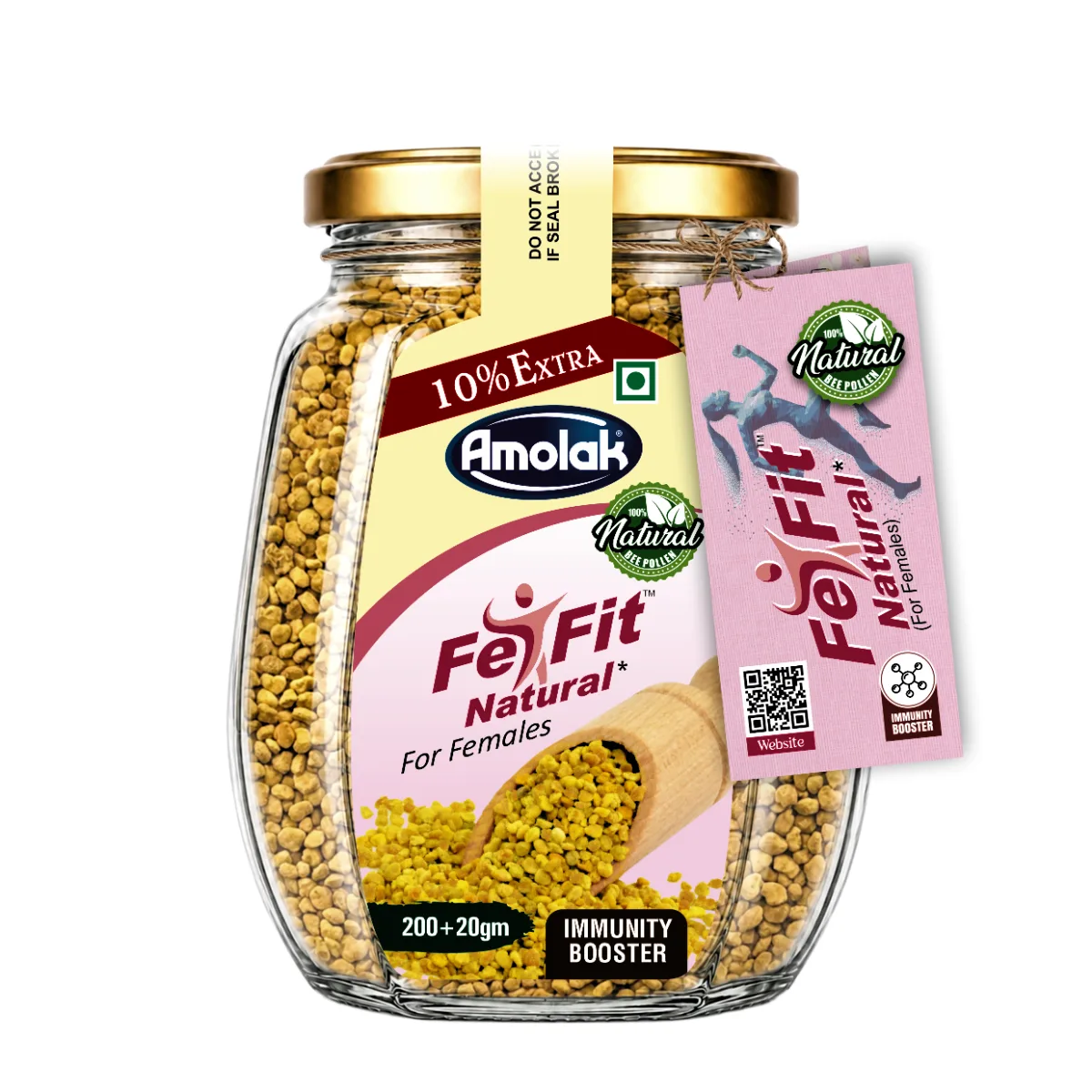 Fe-fit Natural - 200+20gm
