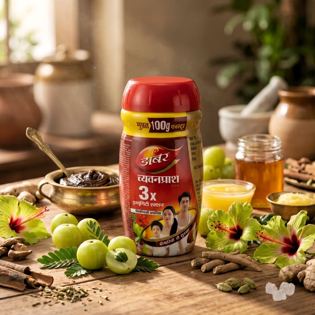Dabur Chyawanprash 3X Immunity Action (1 kg) — photo 3