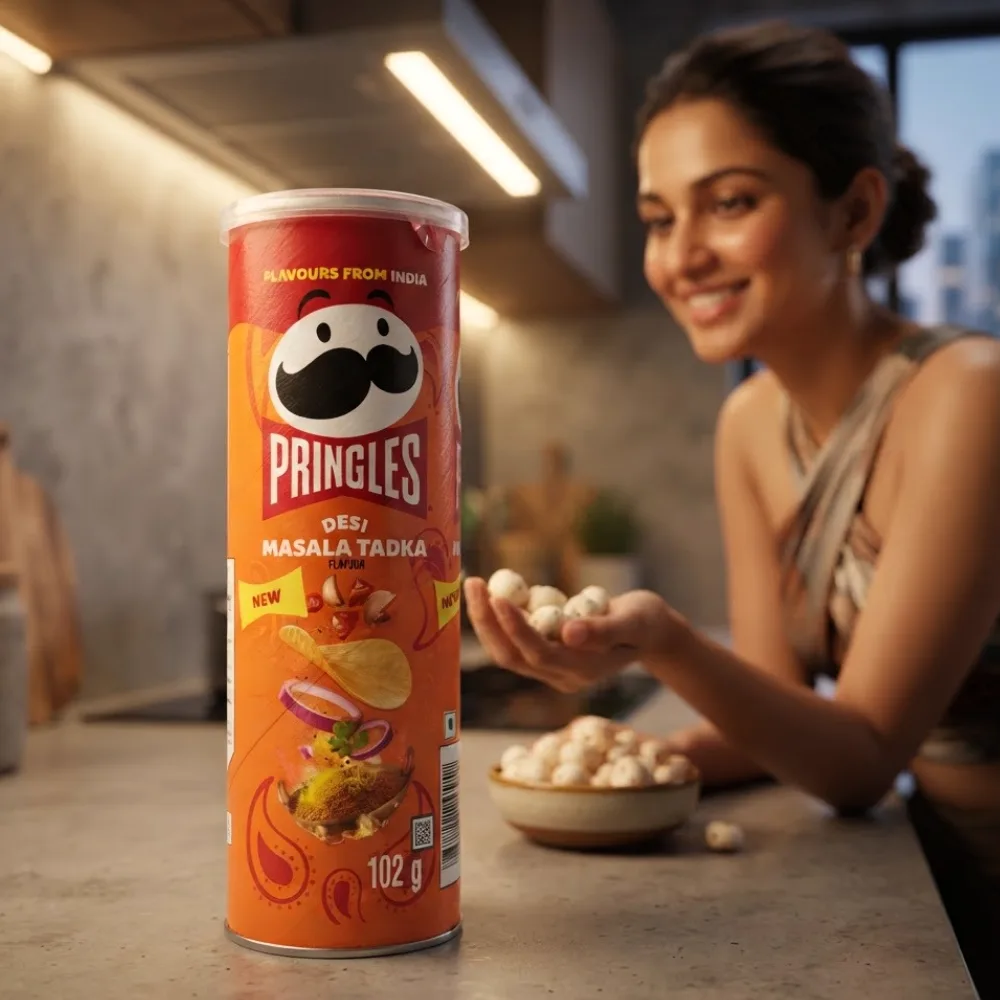 Pringles Desi Masala Tadka (102 gm) — photo 2
