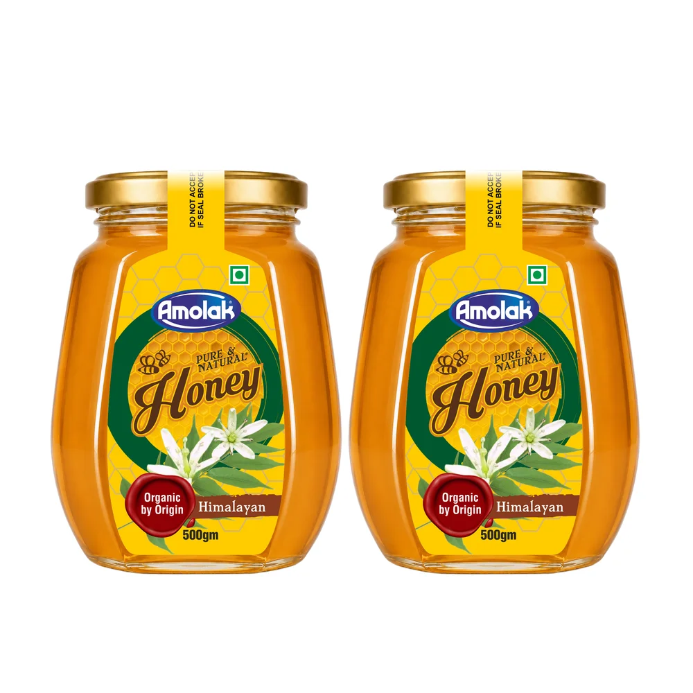 Amolak Himalayan Honey | 2 Pack 500 g | 1 KG